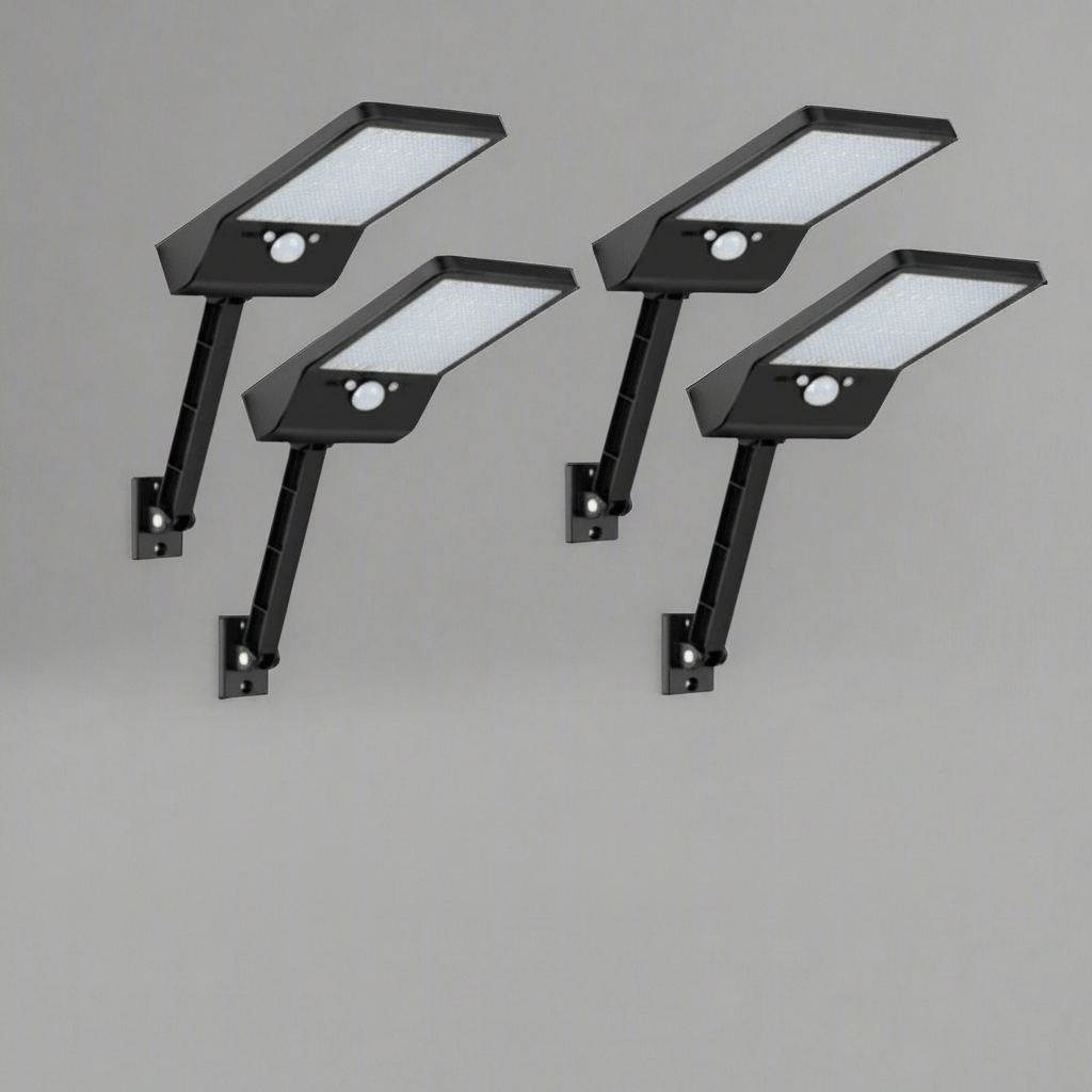 Solar LED-buitenlamp met bewegingssensor
