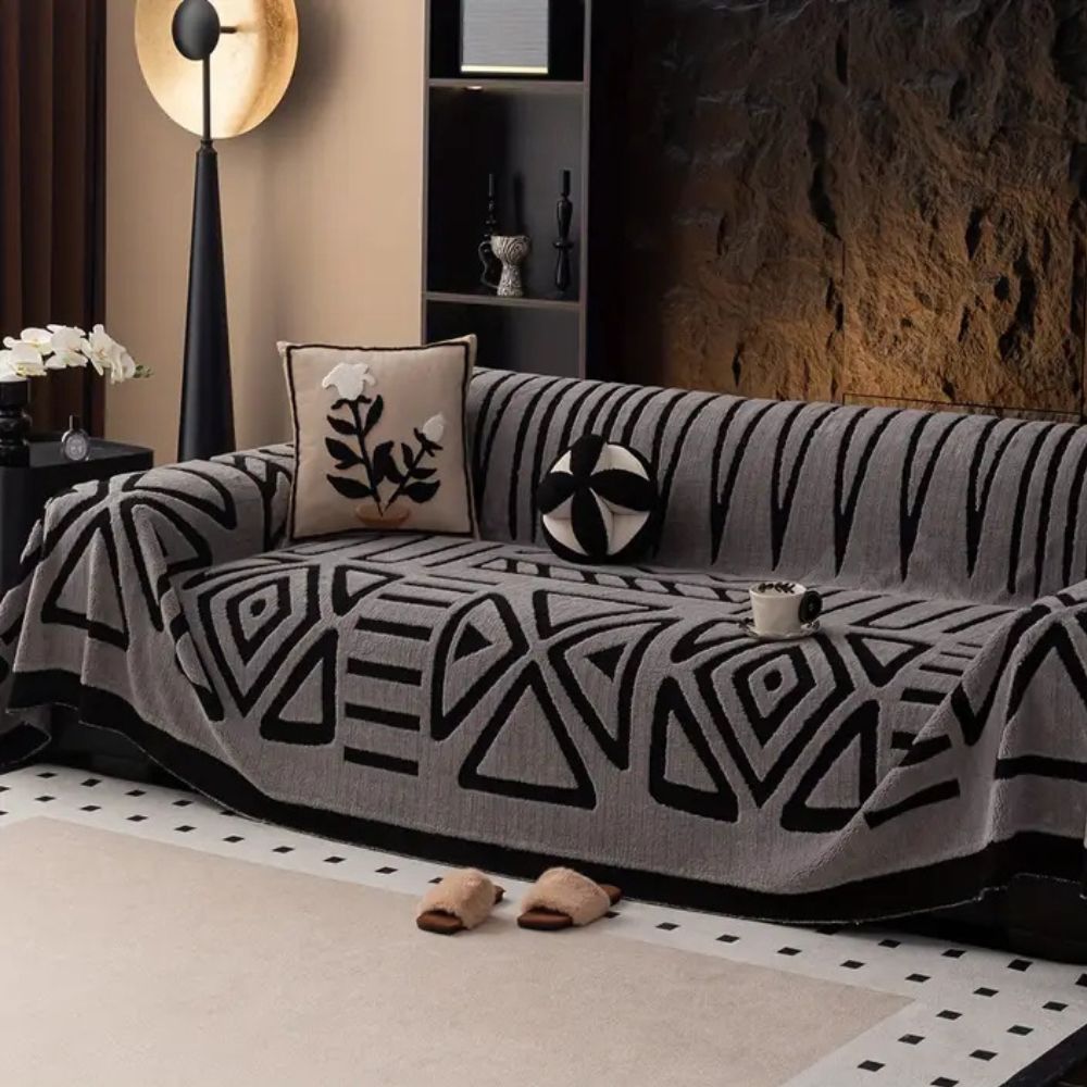 Antislip Jacquard Bankcover