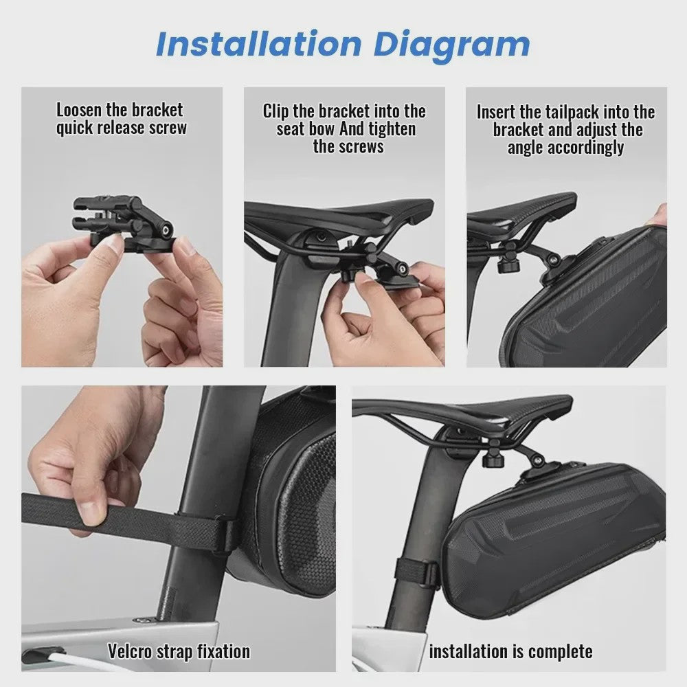 Waterproof E-bike Batterij Pack Li-ion met 2A Snellader