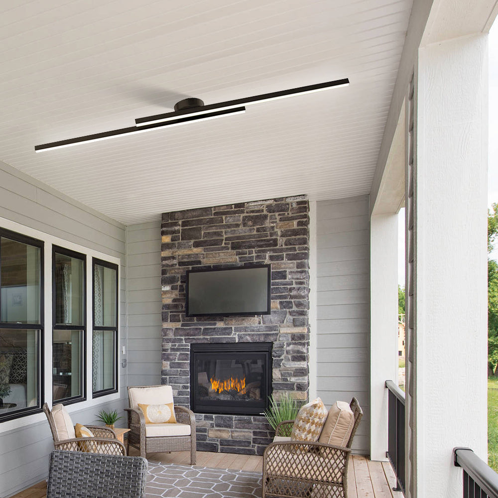 Langwerpige LED Plafondlamp
