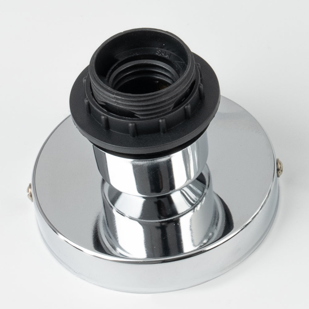 Kristallen Plafondlamp met Messing Accent