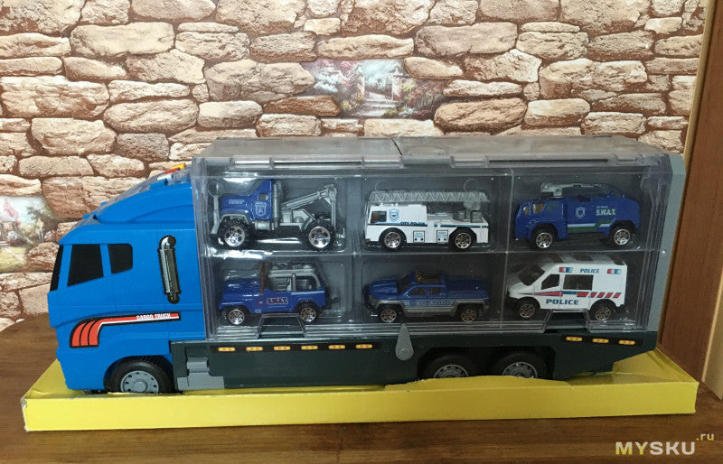 Speelgoed Bouwvoertuigen Set
