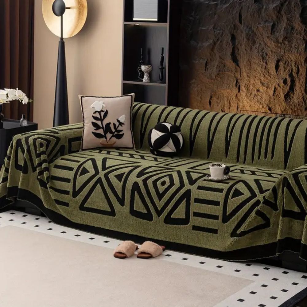 Antislip Jacquard Bankcover