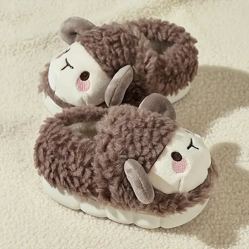 Zachte Kinderpantoffels met Antislip Zool