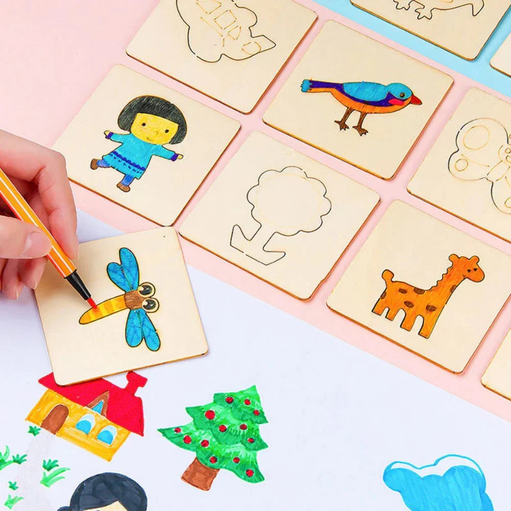 Creatieve Tekensjablonen Stencilset (20 Stuks)