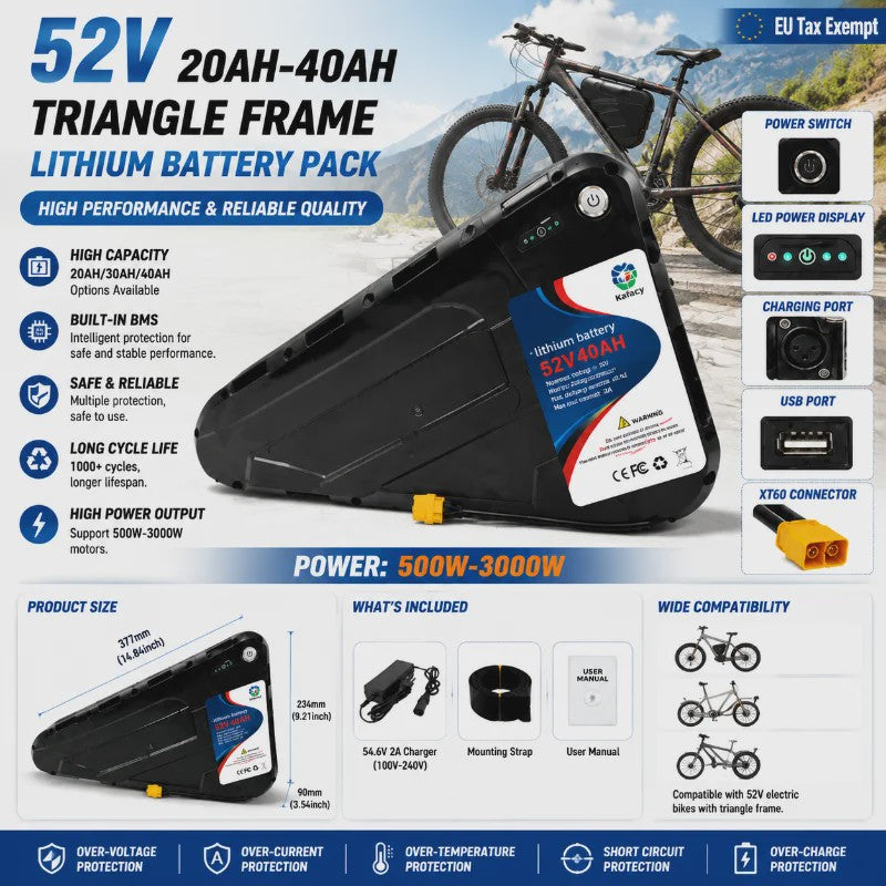 Lithium E-Bike Batterij
