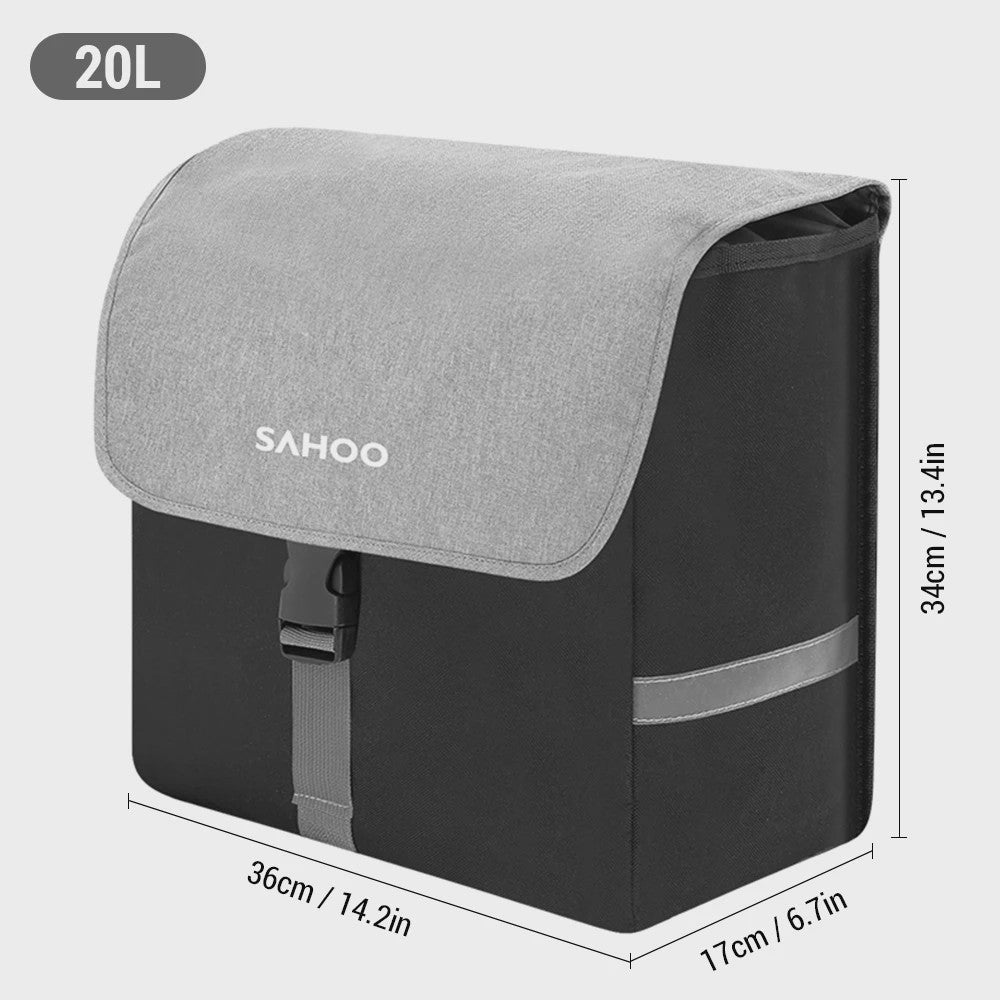 Dubbele Fietstas Achterdrager 40L