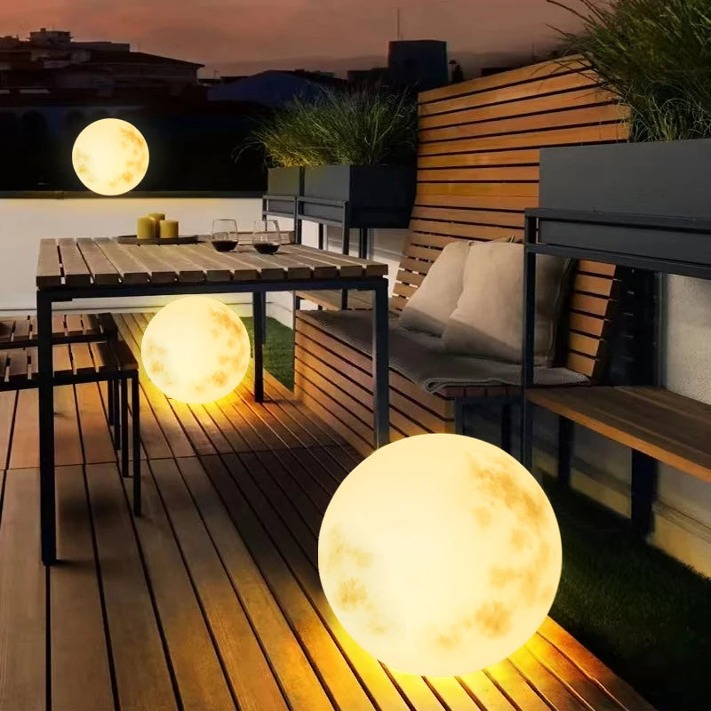 MoonGlow oplaadbare tuinlamp