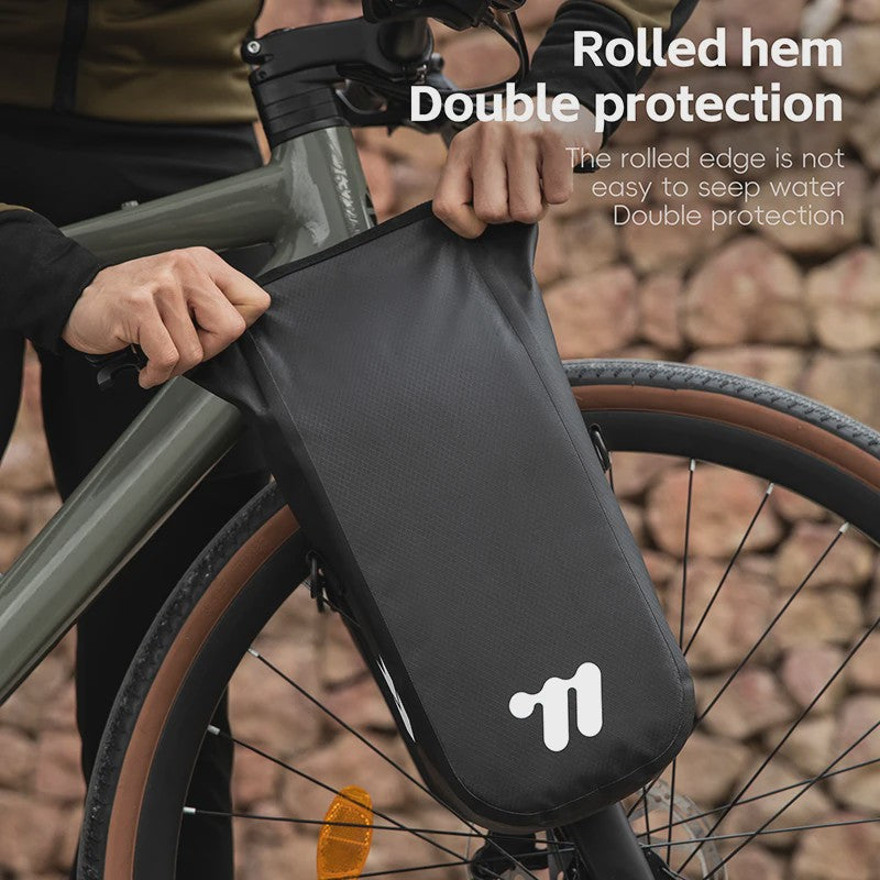 Waterdichte Fiets Voorvorktas 5.5L met Quick Release