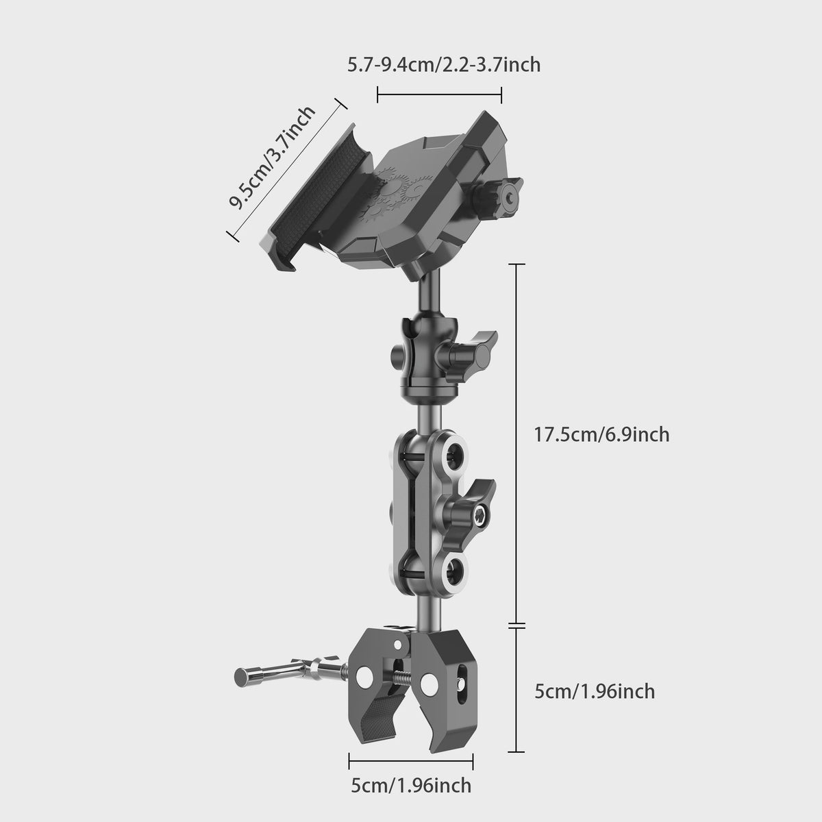 SuperClamp universele telefoonhouder