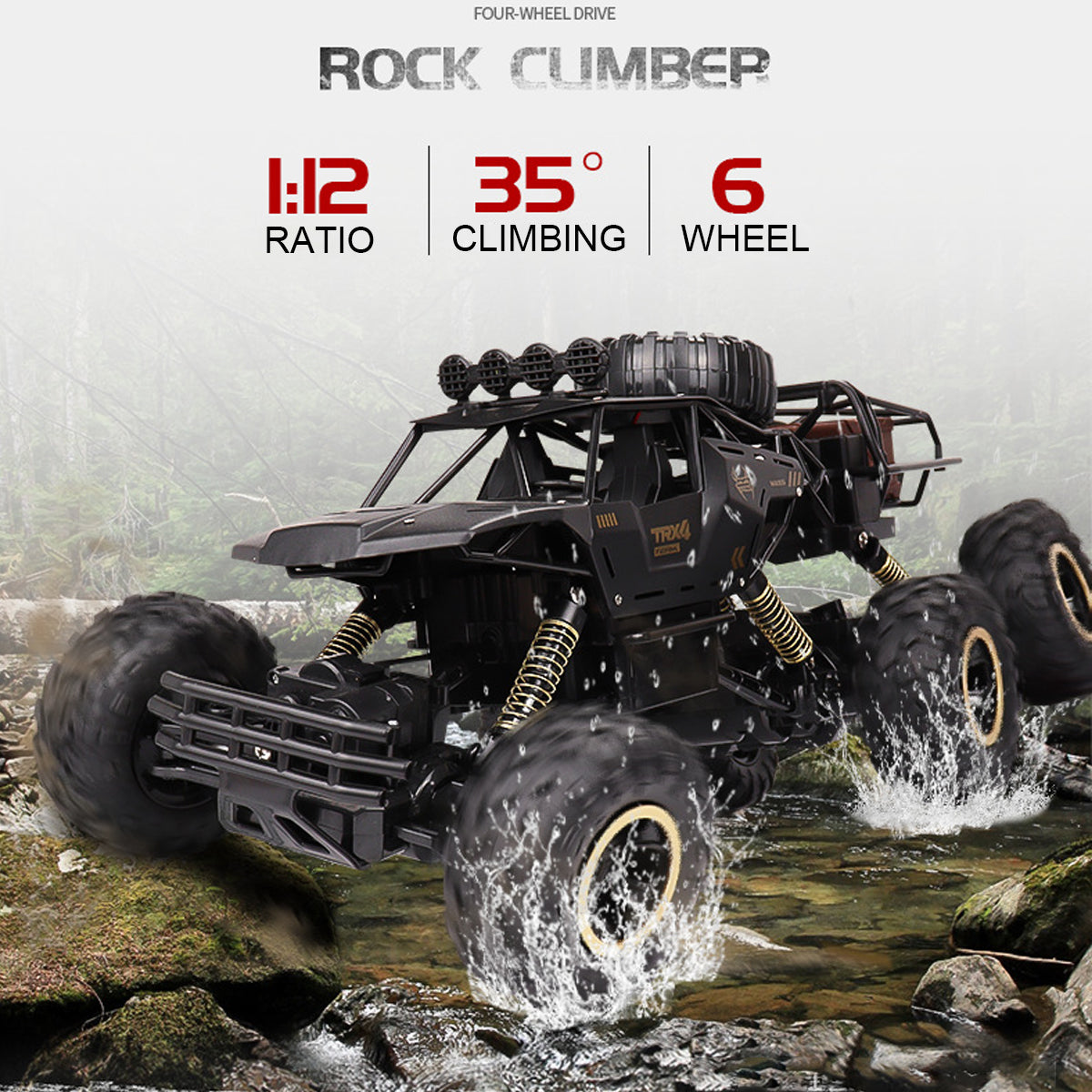 6WD RC Monstertruck