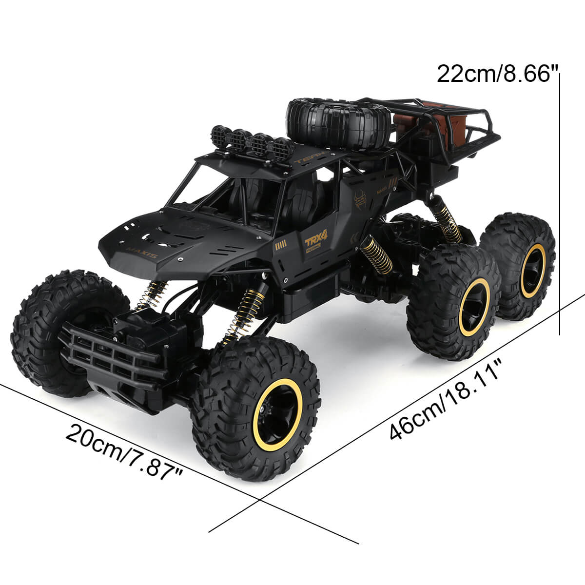 6WD RC Monstertruck
