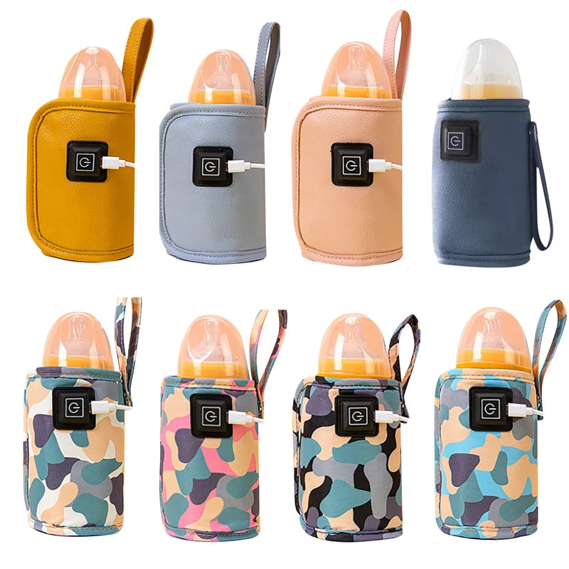 Draagbare Babyflessenwarmer