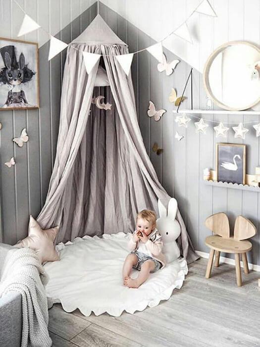 Zachte Baby Speelmat met Ruffle Rand
