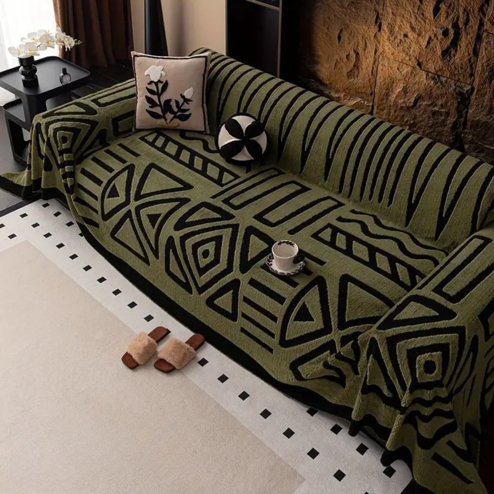 Antislip Jacquard Bankcover