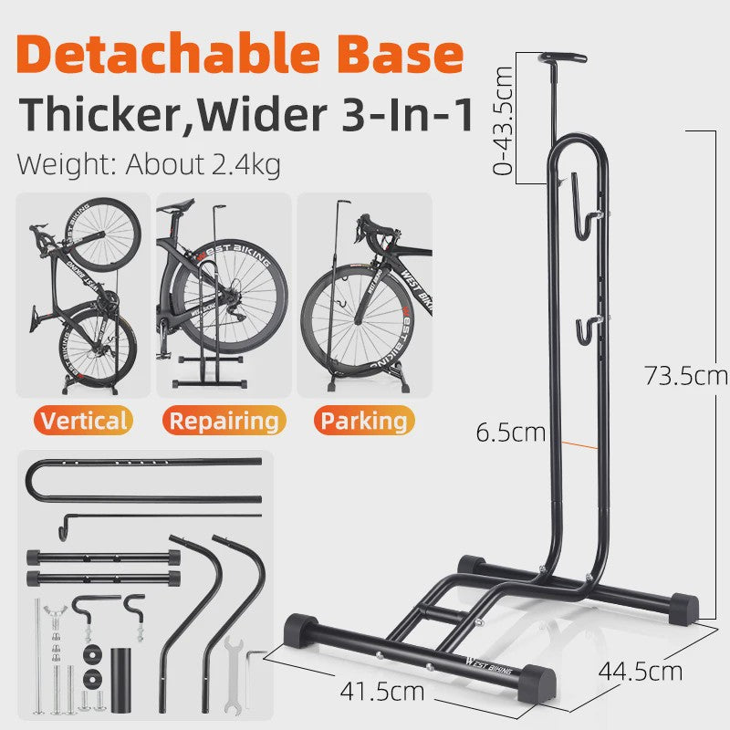 3-in-1 Multifunctioneel Fietsenrek