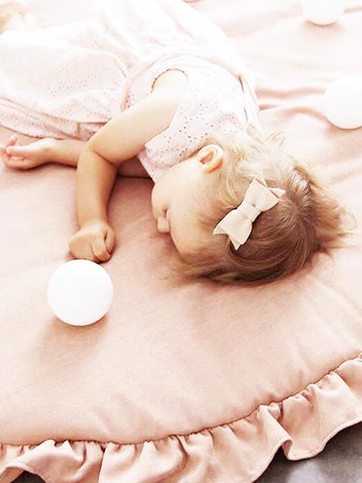 Zachte Baby Speelmat met Ruffle Rand