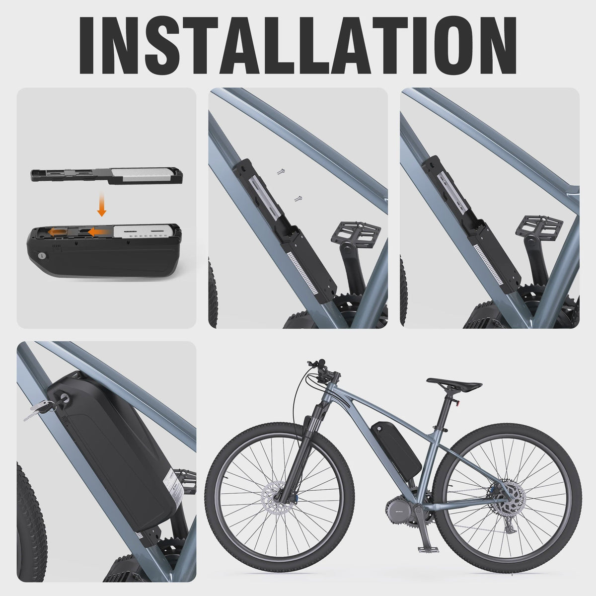 Lithium-ion E-bike Batterij Hailong