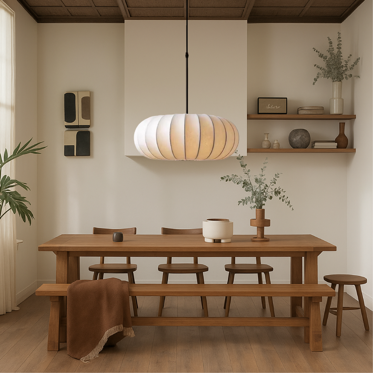 Verona zijden hanglamp