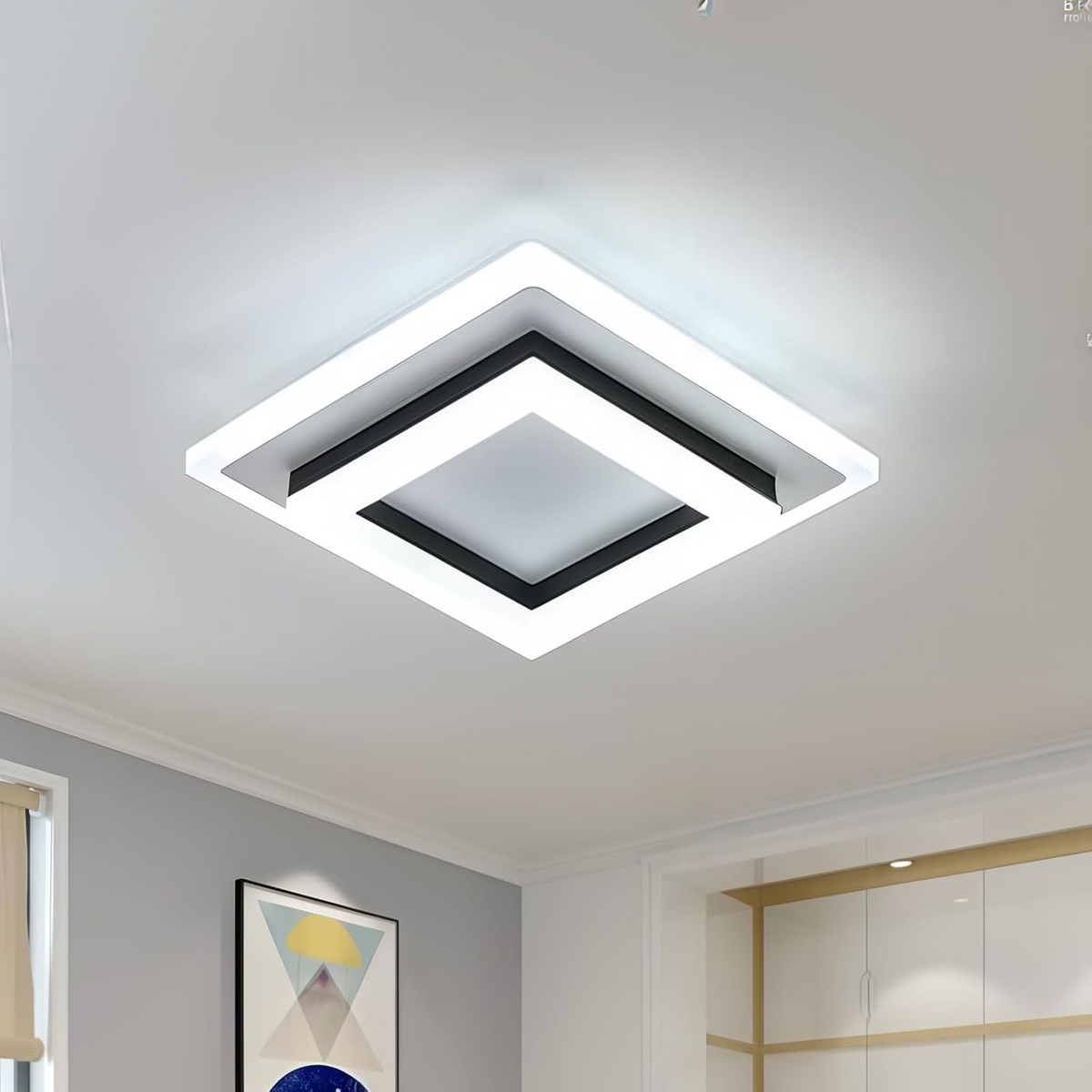 Vierkante LED Plafondlamp