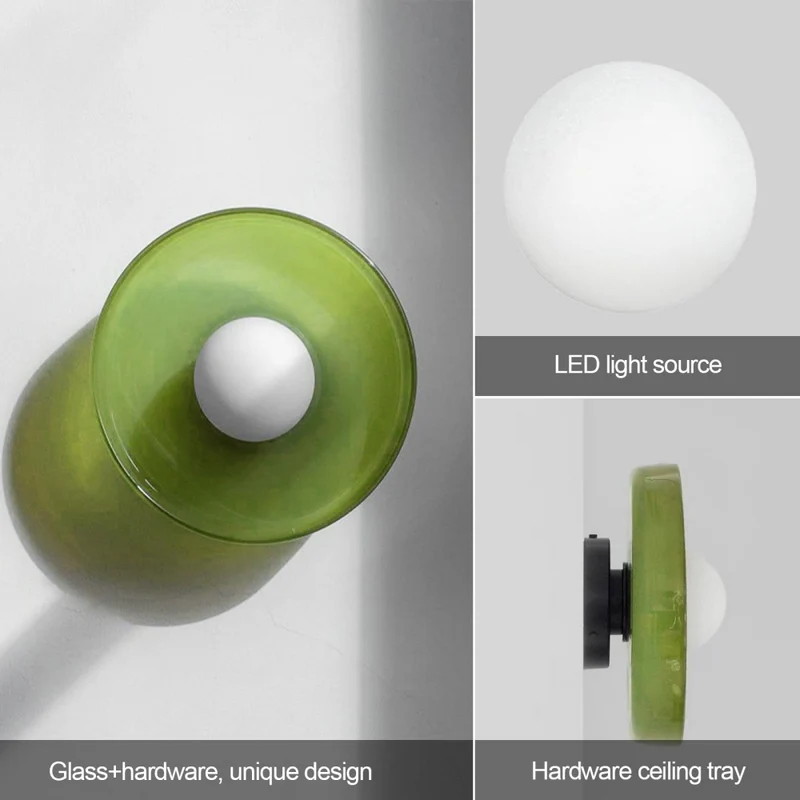 Culina moderne glazen plafondlamp