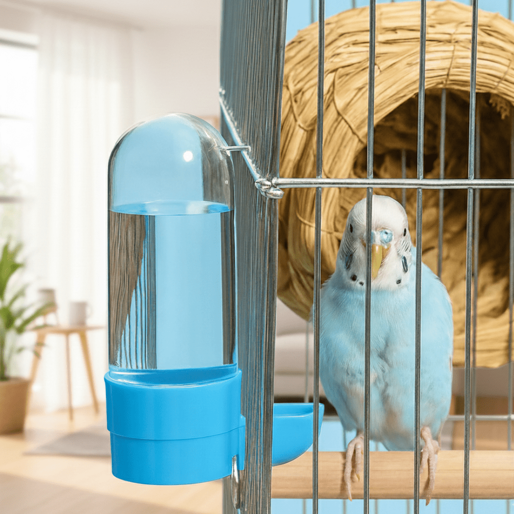 Automatische 2-in-1 Vogelvoederbak en Waterdispenser