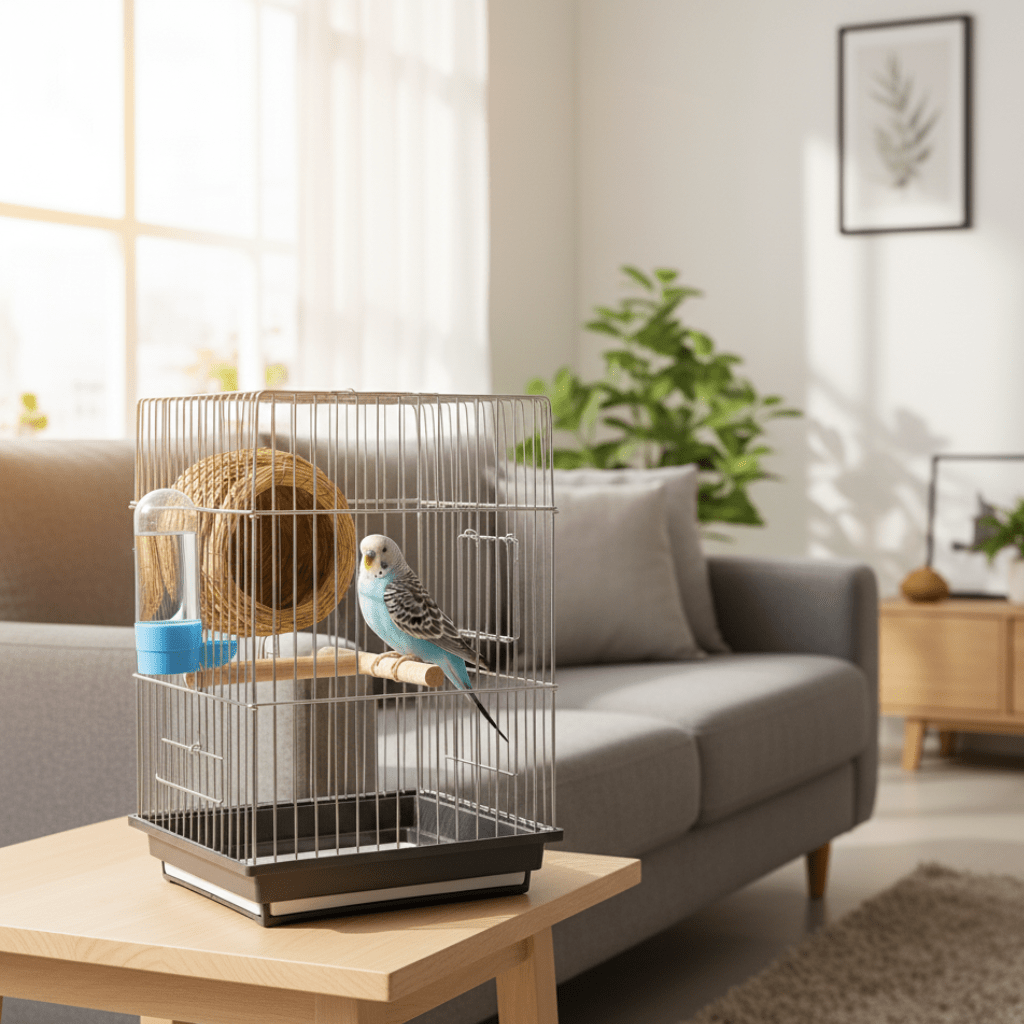 Automatische 2-in-1 Vogelvoederbak en Waterdispenser