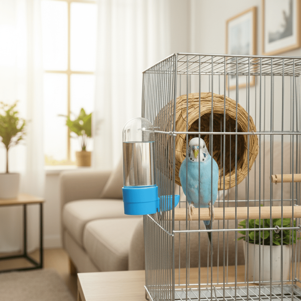 Automatische 2-in-1 Vogelvoederbak en Waterdispenser