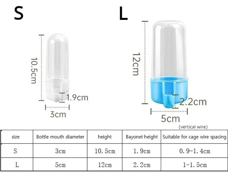 Automatische 2-in-1 Vogelvoederbak en Waterdispenser