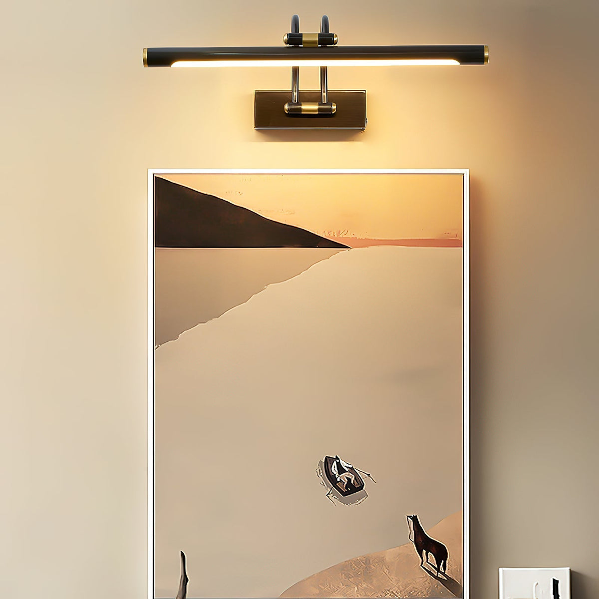 Draadloze oplaadbare led wandlamp
