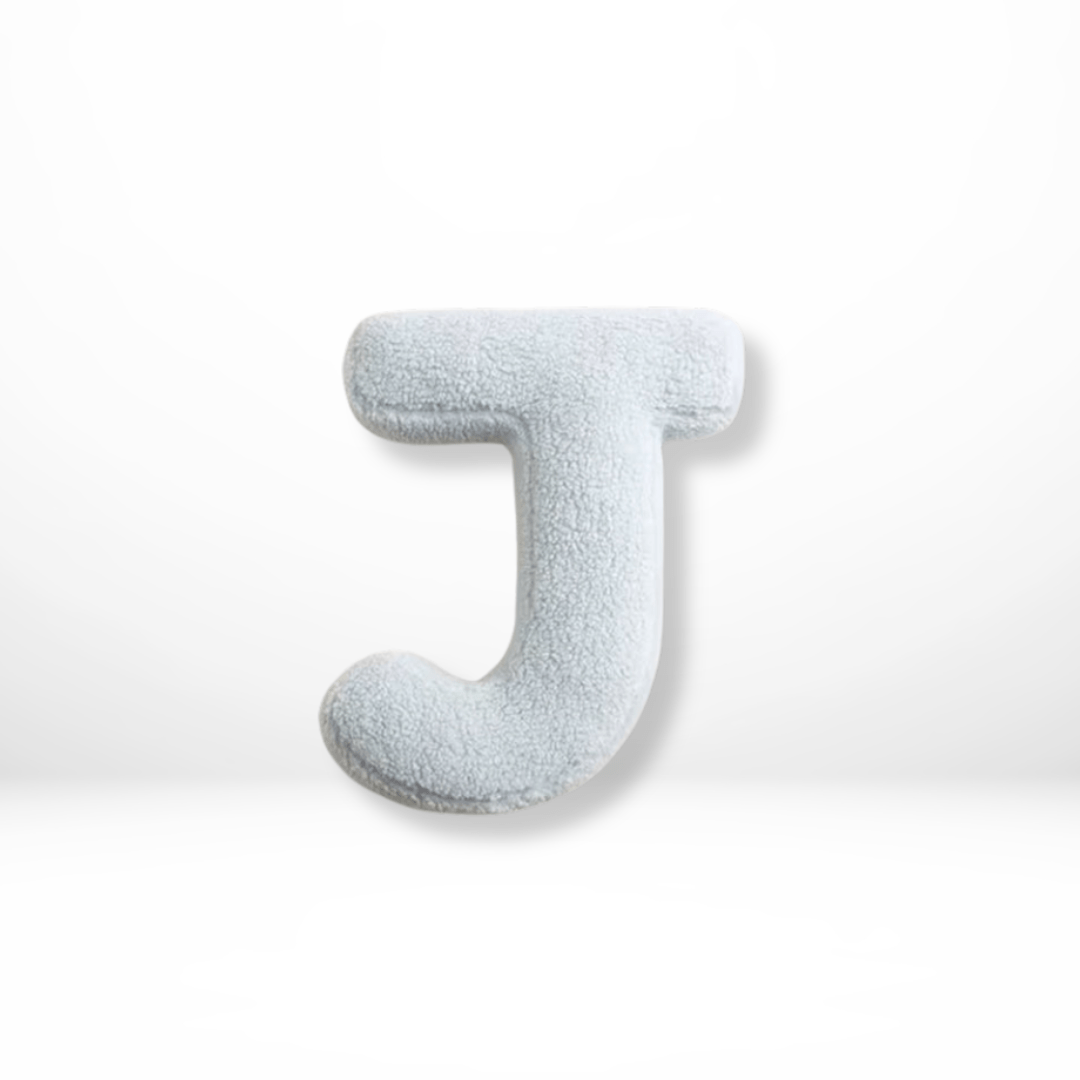 Fluweel letterkussen