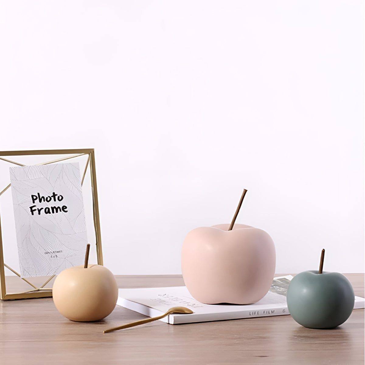 Aurea appel keramisch ornament