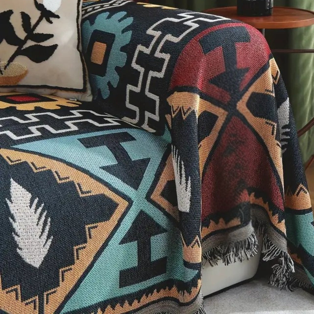 Azelia geometrische boho bankhoes