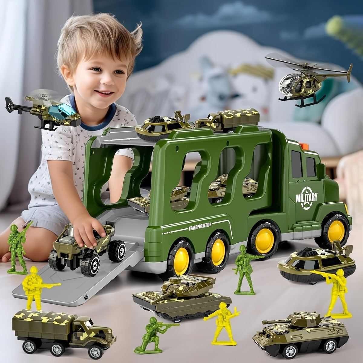 ActionTroop 14-in-1 Militair Speelgoedset
