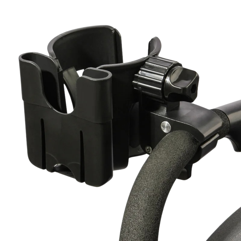FeedMate 2-in-1 kinderwagen bekerhouder met telefoonvak