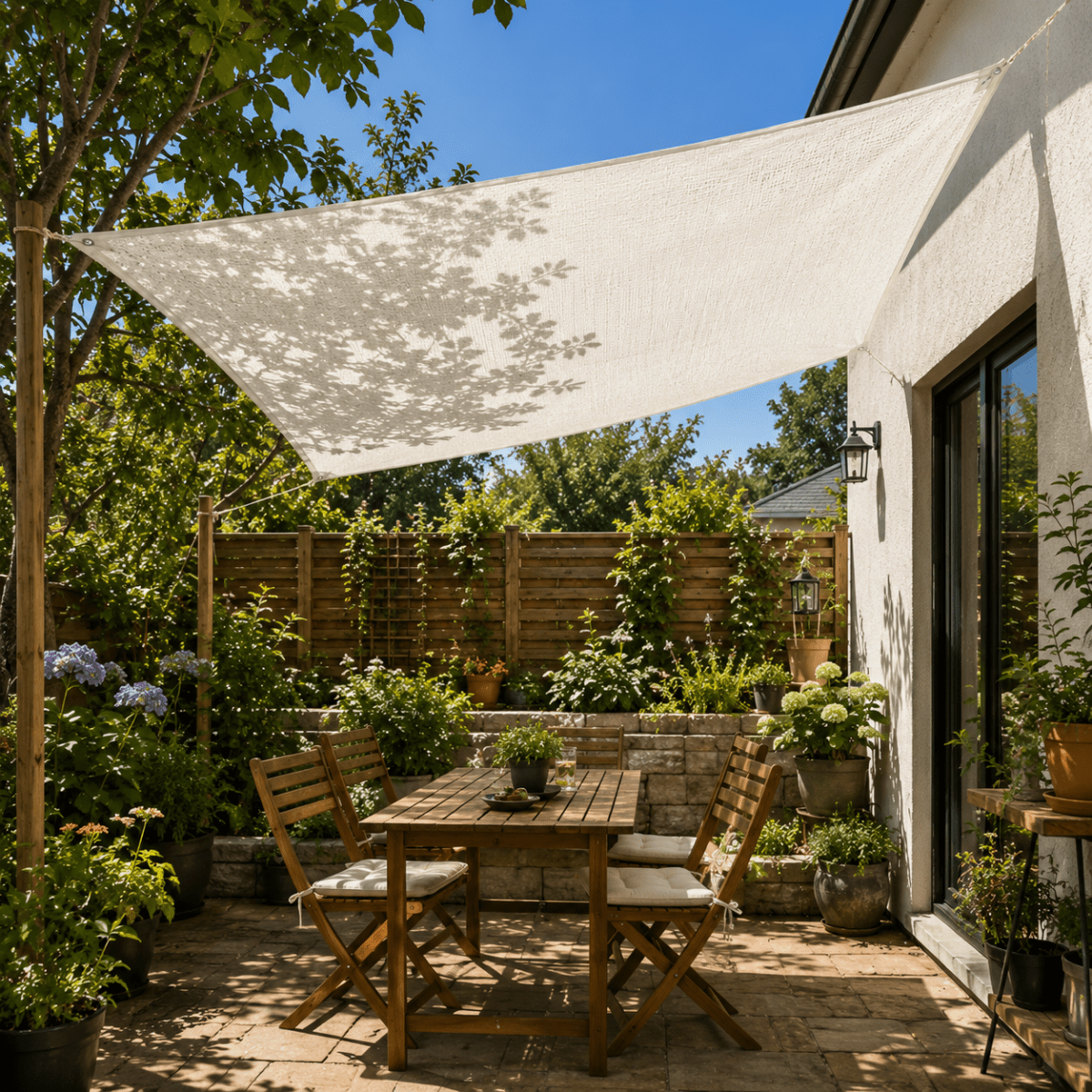 Universeel schaduwdoek voor tuin en balkon
