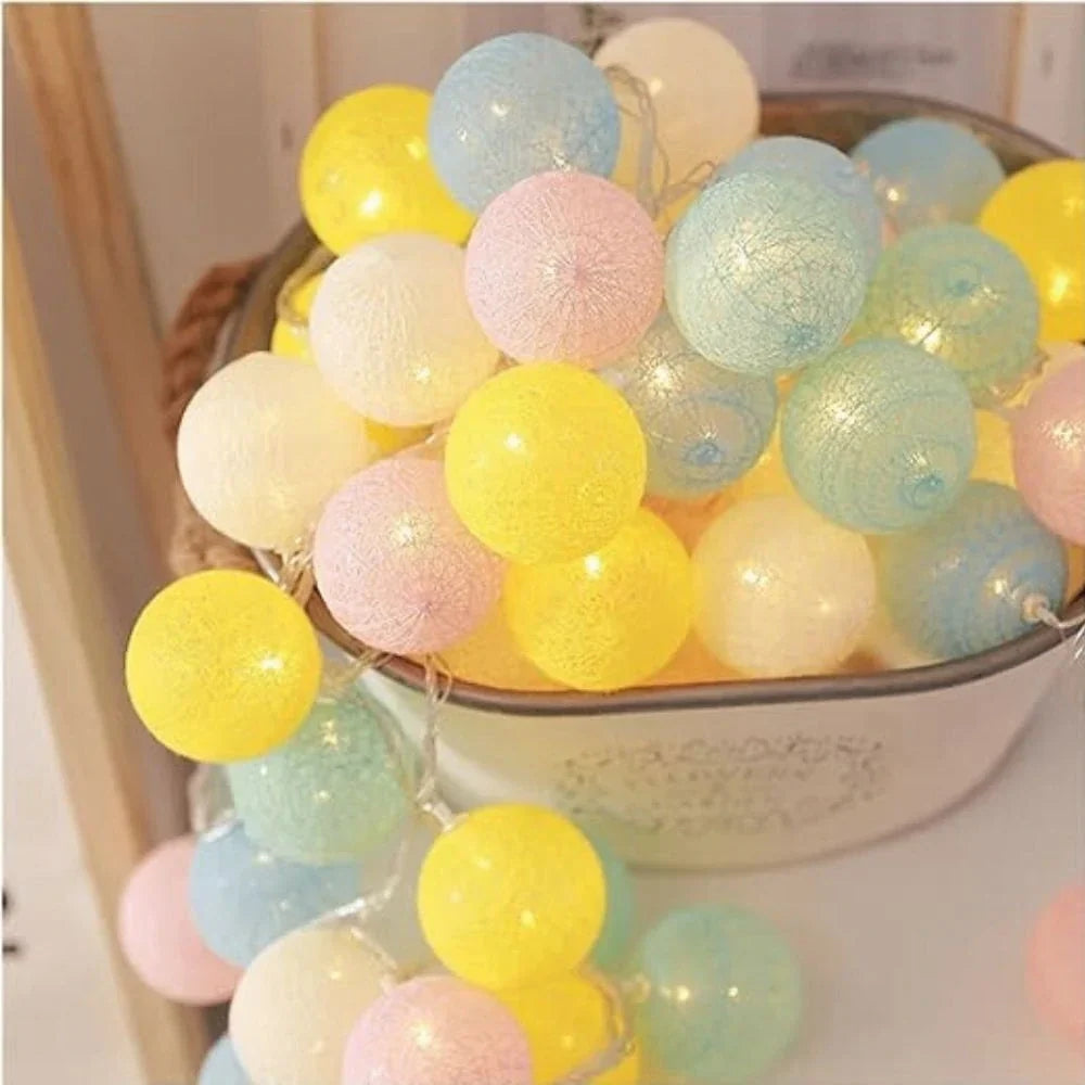LED Lichtgirlande met Bollen Sfeerverlichting String