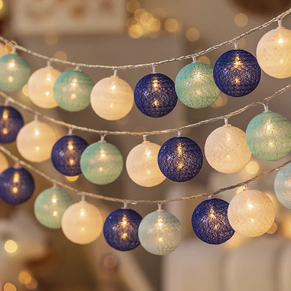 LED Lichtgirlande met Bollen Sfeerverlichting String