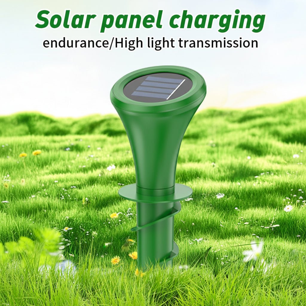 Solar Maulwurfschreck met vibratie