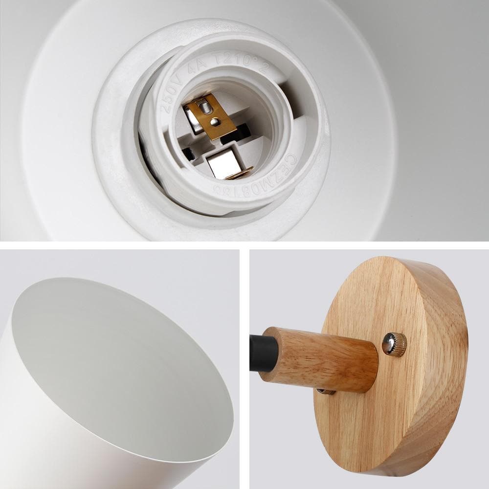 Devon wandlamp met trekschakelaar