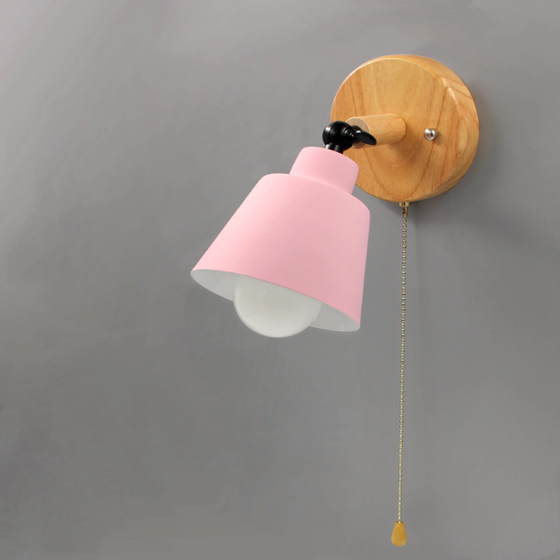 Devon wandlamp met trekschakelaar