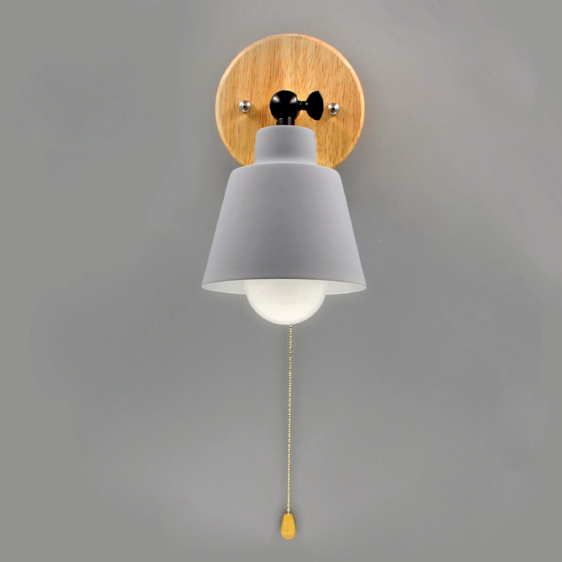Devon wandlamp met trekschakelaar