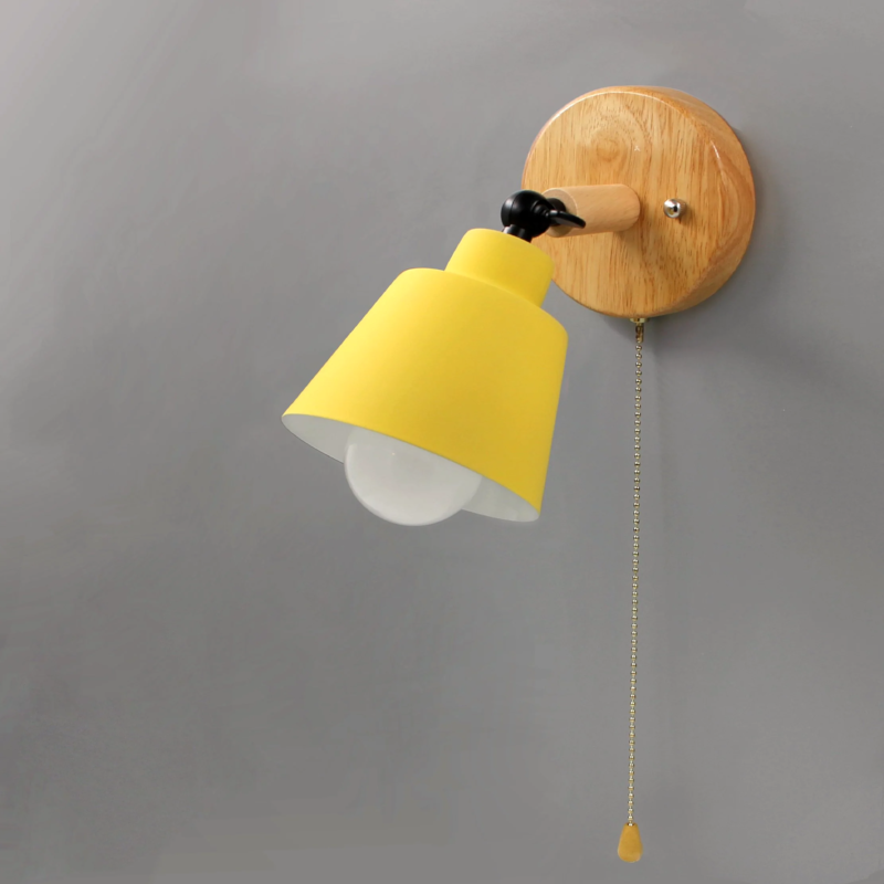 Devon wandlamp met trekschakelaar
