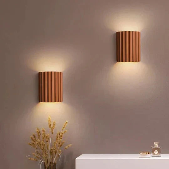 ResinGlow moderne hars wandlamp