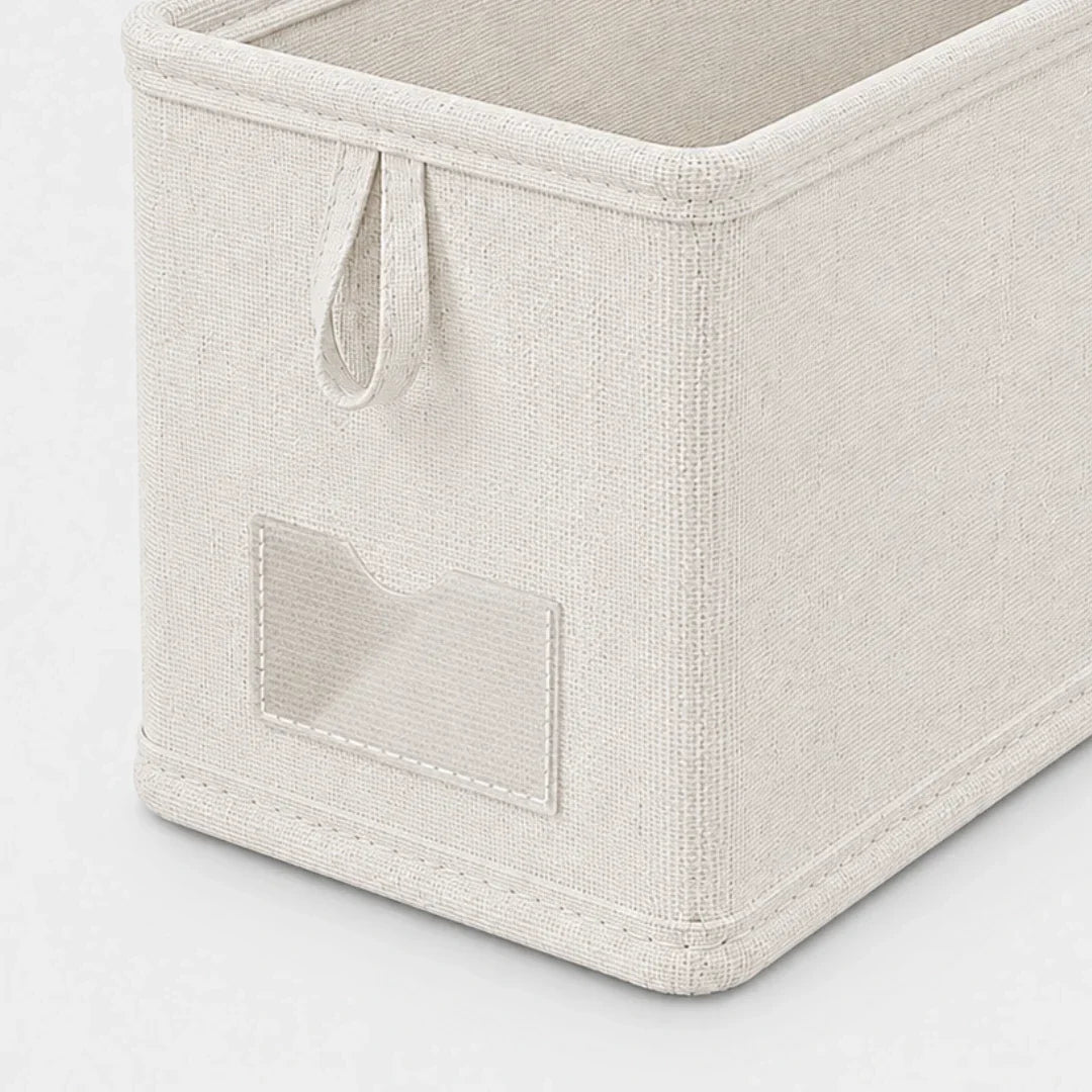 Opvouwbare linnen lade-organizer