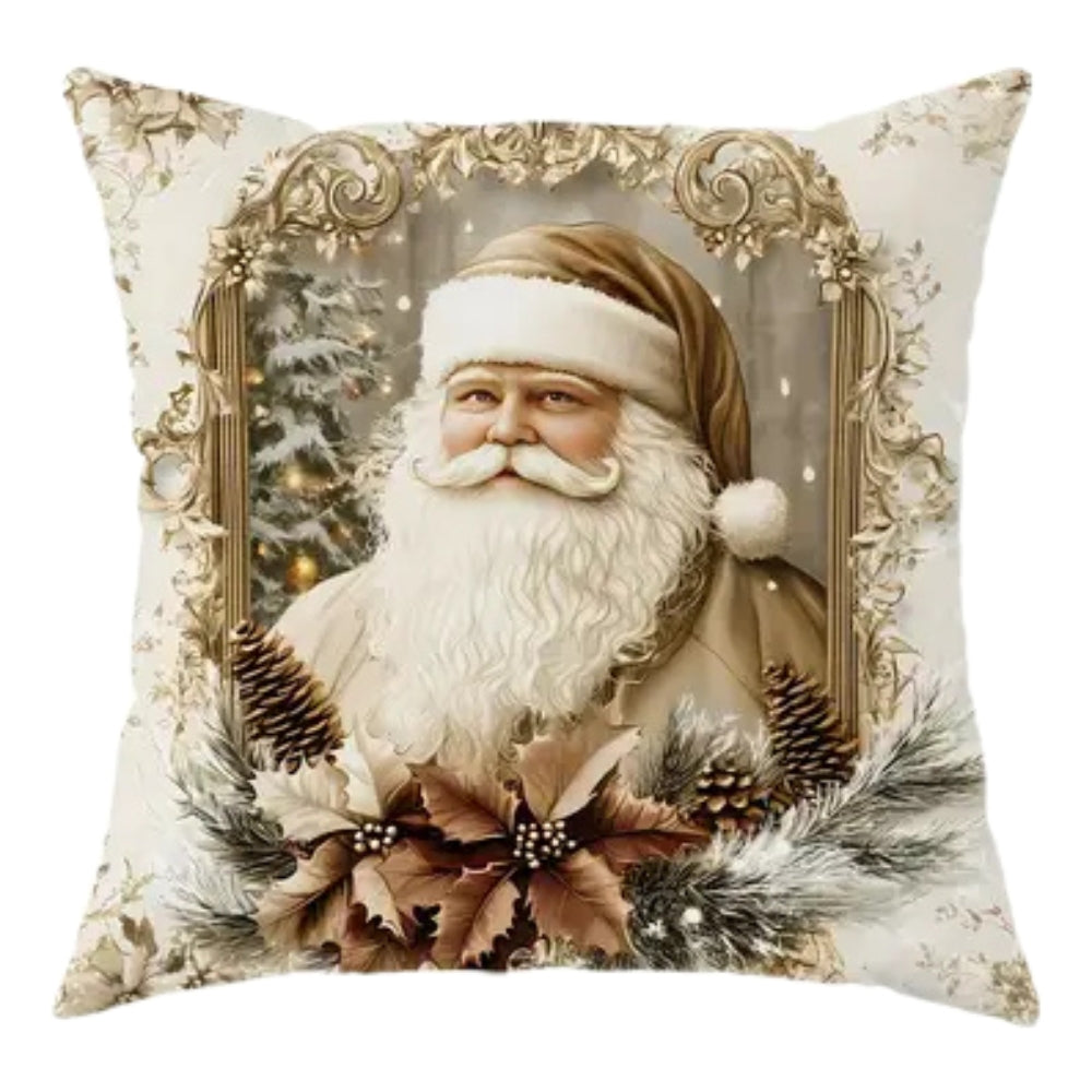 Fluwelen Kerst Kussenhoes