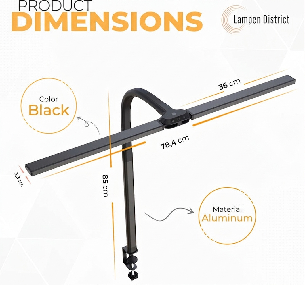 LumiFlex LED Bureaulamp