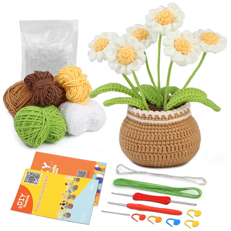 DIY Bloemen Haakset voor Beginners