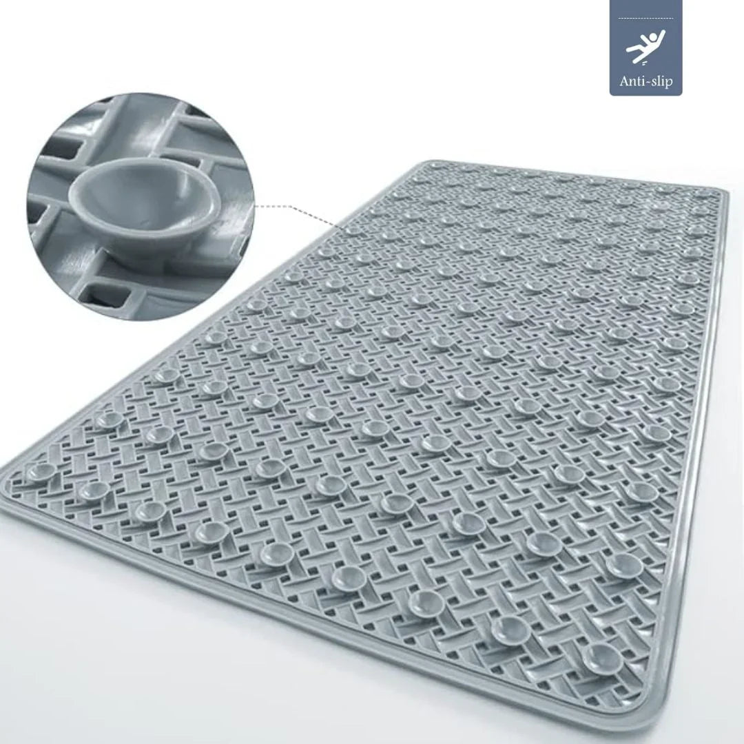 Antislip Badmat met Zuignappen 36 × 69 cm