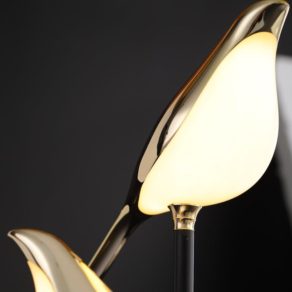 Gouden Vogel LED-wandlamp